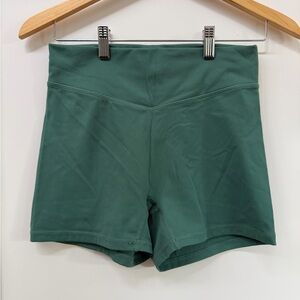 Balance Athletica Jade Green Biker Shorts